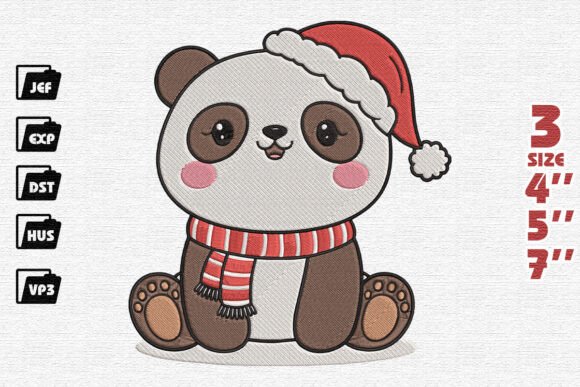 Christmas Panda