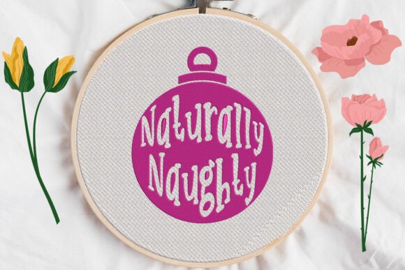 Naturally Naughty Bauble Ornament