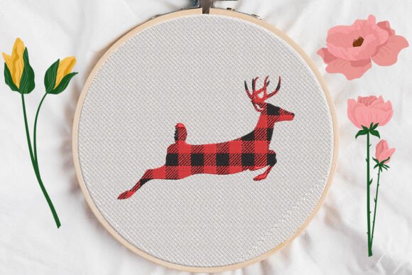 Plaid Reindeer