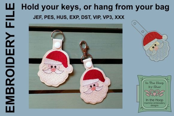 Santa Key Fob